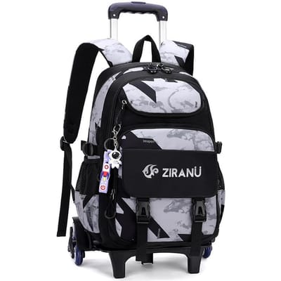 NOUVEAU Sac à dos scolaire pour enfants à roulettes Sac d'école à roulettes Pour garçons Enfants Sac à dos à roulettes Sac trolley Sac d'étudiant Sac à dos