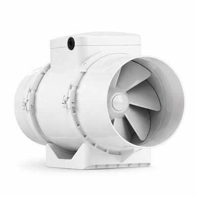 Buisventilator ø100 mm wit Pro
