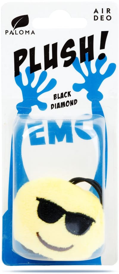 Auto Luchtverfrisser Paloma EMO Plush BLACK DIAMOND 1 Stuks [P50276]