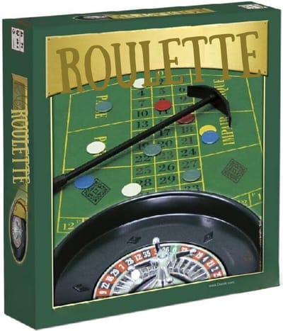 DD® Roulette Wiel - Roulette - Casino - 2 Speler - 27x27x27cm - Veelkleurig
