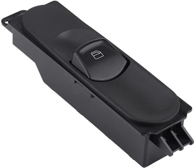 Dailygoody - Elektrische Raam Schakelaar - Raam Bediening - Premium Kwaliteit - Zwart - Voor Vito en Viano - Vervangt 6395451413 - 12 Volt