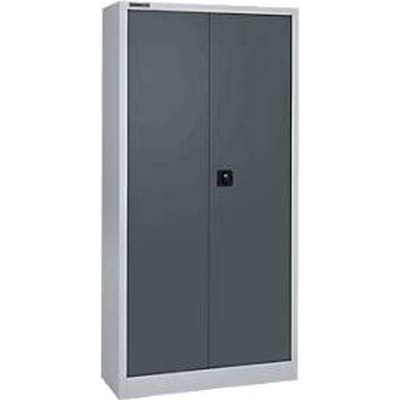 Schäfer Shop Select Materiaalkast MS 2409, H 1935 mm, lege behuizing, lichtgrijs/antracietgrijs