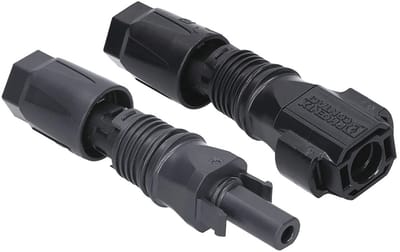 Zonnestekker Set voor Zonne-installaties - Black - Sunclix Connectoren