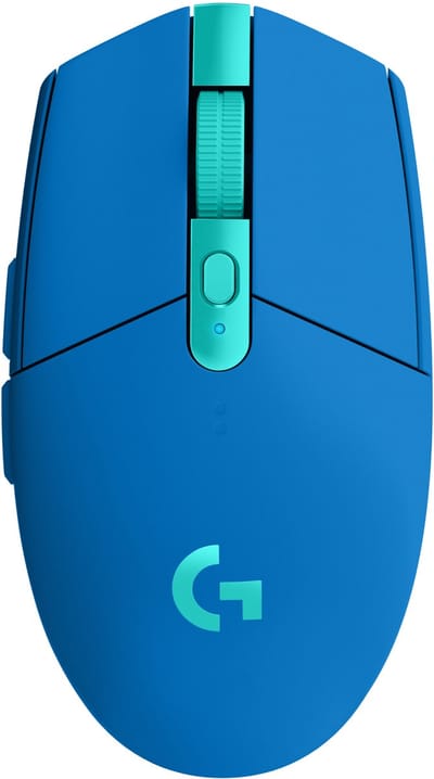 Logitech G305 LIGHTSPEED - Blauw - Gaming muis - Optisch - 6 knoppen - Blauw met RGB