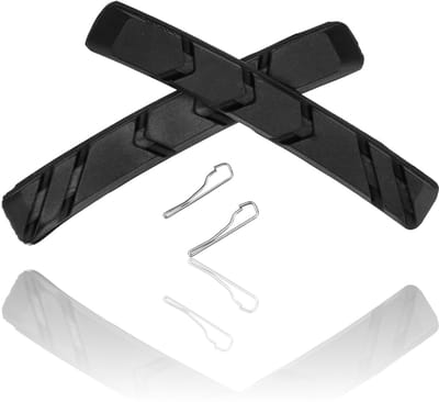 V-Brake Remrubbers 72mm – Set van 2 met borgpinnen – Geschikt voor Shimano cartridge remschoenen