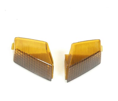 Cabochon clignotant AR D/G orange Fumé pour scooter MBK 50 Booster 1990-98 Neuf