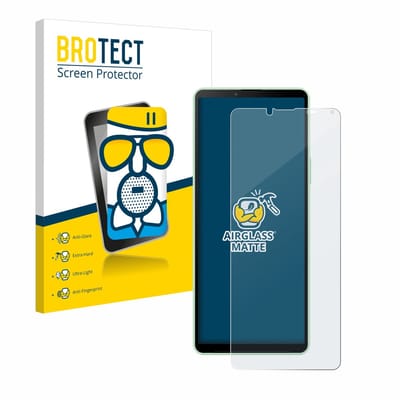 BROTECT - Screenprotector voor Sony Xperia 10 V - Folie Beschermfolie Beschermglas matte