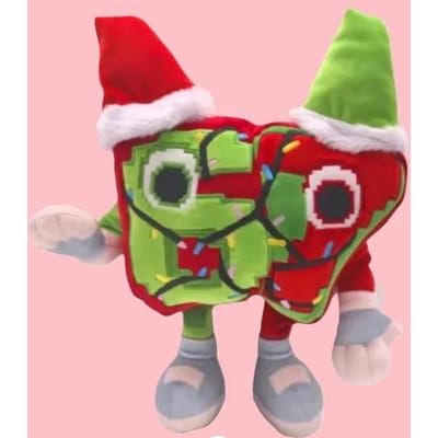 Nieuw op voorraad Steal A Brainrot 67 Kerstversie Six Seven Pluche Pop Schattige Anime Periferie Speelgoed Verjaardag Kerstcadeau in stock roze