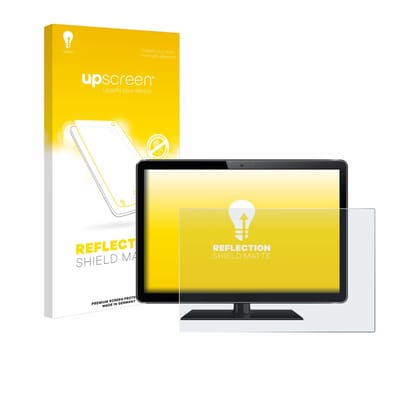 upscreen - Screenprotector voor Standaardmaten met 15.6 inch-scherm [345 mm x 194 mm, 16:9] - Folie Beschermfolie anti glare matte