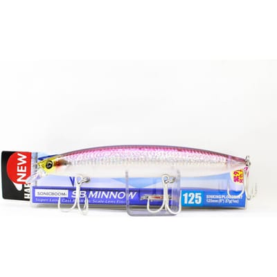 Yo Zuri Duel Sonic Boom SB Minnow 125S Leurre Coulant F1267-HKVK (09h00) white