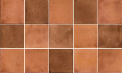 Plaktegels - Zelfklevende Tegels - 15x15 cm - Ulticool - Decoratie Sticker Tegels - Terracotta Aardewerk Zand - 15 stuks - Plakfolie Tegelstickers - Sticktiles - Badkamer - Keuken - WC - Gang - Toilet