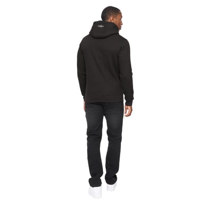 Crosshatch Heren Campbox Hoodie (Zwart)