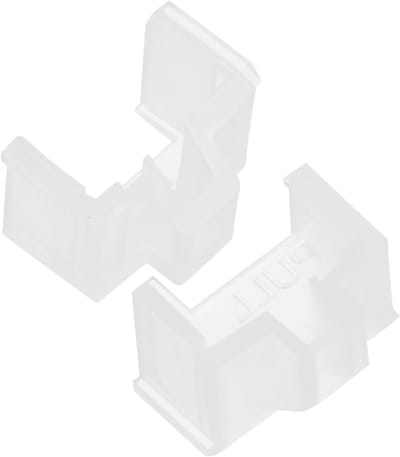 Naaldbeschermers Platenspeler - Stylus Covers - Naald Beschermen - Precisie Pasvorm - 2 Stuks - Wit