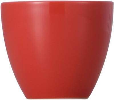 Eierdopje - Klassiek servies - Ontbijt tafeldekking - Hard porselein - 1 stuk - Rood