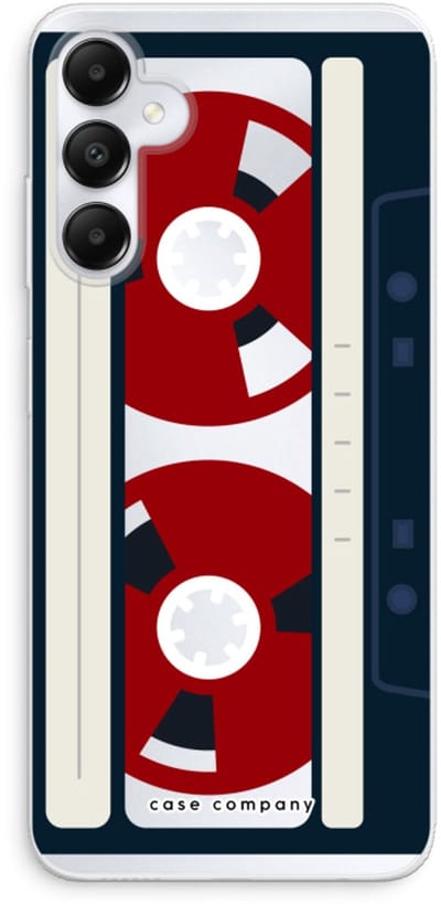 Case Company® - Hoesje geschikt voor Samsung Galaxy A05s hoesje - Here's your tape - Soft Cover Telefoonhoesje - Bescherming aan alle Kanten en Schermrand