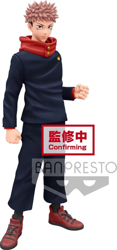 Banpresto Jujutsu Kaisen PVC Statue Yuji Itadori 16 cm Beeld