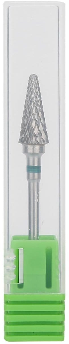 Dailygoods- Nagelboor professionele conische vorm - Manicureboor - Wolfraamstaal - Draagbaar - Opbergdoos - Hoge slijtvastheid