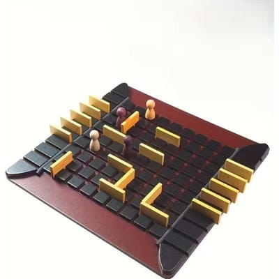 Strategy Maze Bordspel voor Kinderen Volwassenen Interactief Familiespel voor Logica Planning en Probleemoplossing black