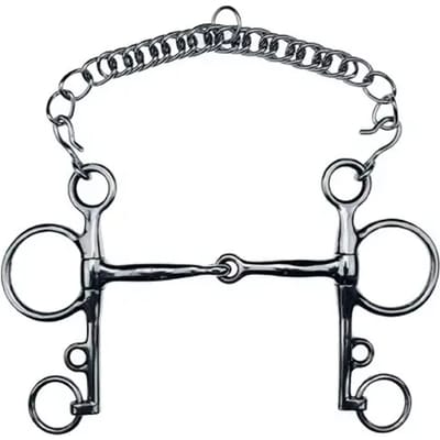 Pelham voor gebroken paard Feeling