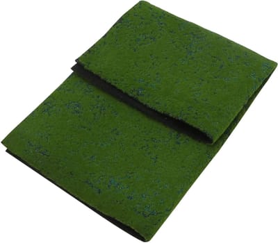 Kunstmos Grasmat - Kunstgras Tapijt - Tuin Decoratie - Natuurlijke Gazonbasis - 100x100cm - Olijfgroen