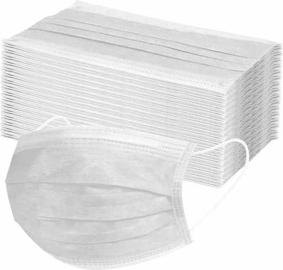 Savomec mondkapje / mondmasker 3-laags - Per 50 - 5x10 stuks (in een zakje)