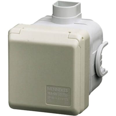 MENNEKES 4125 4125 CEE-wandcontactdoos 16 A 5-polig 400 V 1 stuk(s)