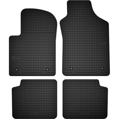 Wielganizator SolidTread Serie - Rubber Automatten - Fiat 500 - Cabrio en Hatchback - Perfecte Pasvorm