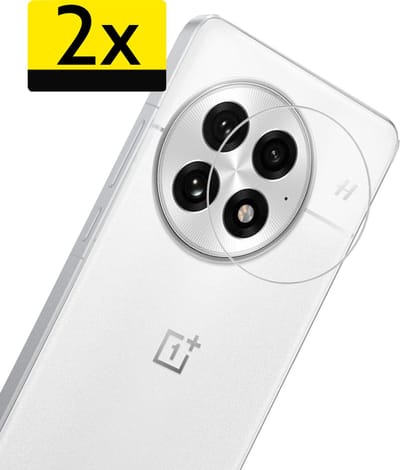 Camera Lens Protector - Geschikt voor OnePlus 13 - 2 Stuks - Camera Screenprotector - Beschermglas - Gehard Glas - Tempered Glass - Screen Protector