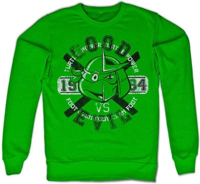 Teenage Mutant Ninja Turtles Sweater/trui -S- Good VS Evil Groen