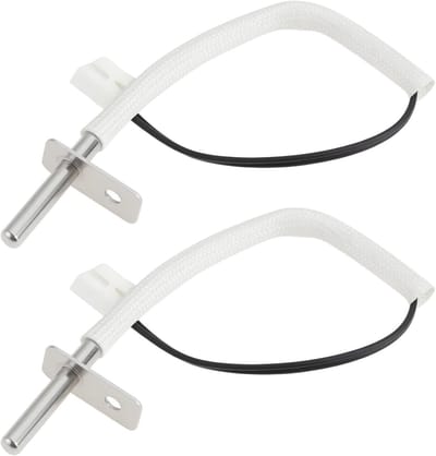 2 Stuks NTC Temperatuursensor Probe voor Airfryer 100K-200, Geschikt voor Precisiekoken en Bakken 20 x 10mm