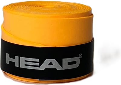 Head Tennisgrip - Overgrip - Antislip - Sticky - Zweet absorberend - Tennis - Padel - Badminton - Squash - Tennisgrips - Soft - Zacht - Grip Tennis - Tennis Grip - Tennis Grip Oranje - Oranje