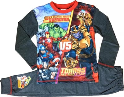 Avengers Thanos - Pyjama - Maat 104/110 - Katoen - Marvel Jongenspyjama