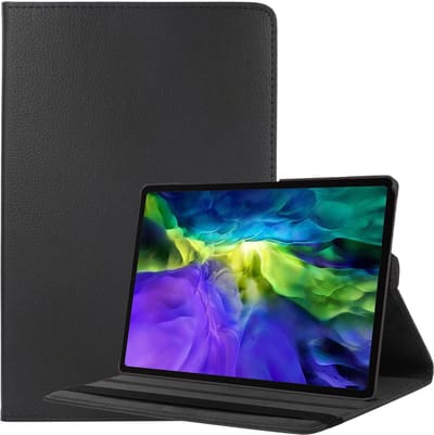 Hoesje - Geschikt voor Samsung Galaxy Tab A8 - 360 Graden Hoes - Draaibare Hard Cover Case - Tablethoes Draaibaar - Zwart