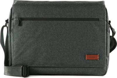 PICARD Laptoptas Schoudertas met laptopvak Go Eco Laptop Bag Anthrazit Antraciet