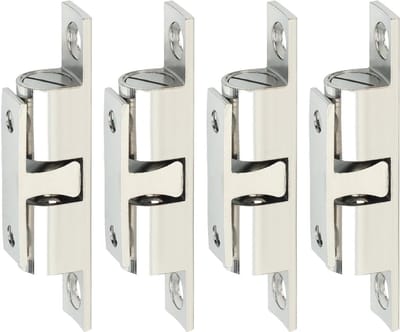 Deur Vangsten - Kast Sluitingen - Meubels Bevestigen - Dubbele Balspanning - 67mm - Zilver
