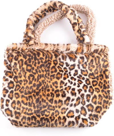 Giuliano kunstvacht shopper Melanie - Panter - Dames - Made in Italy