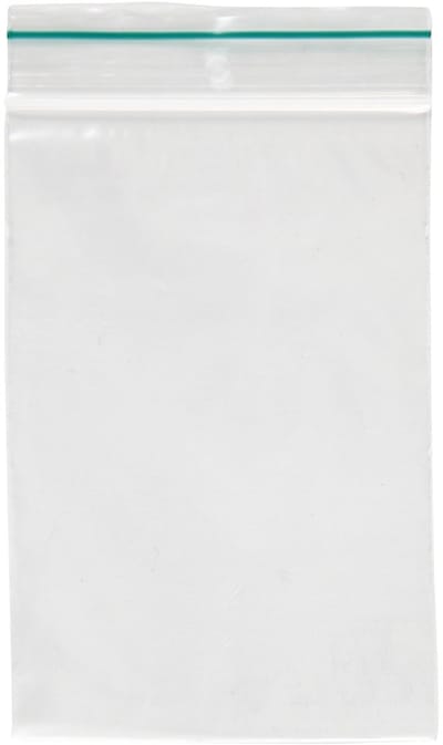 Zip Lock zakjes, afm 8x12 cm, dikte 0,05 mm, 100 stuk/ 1 doos