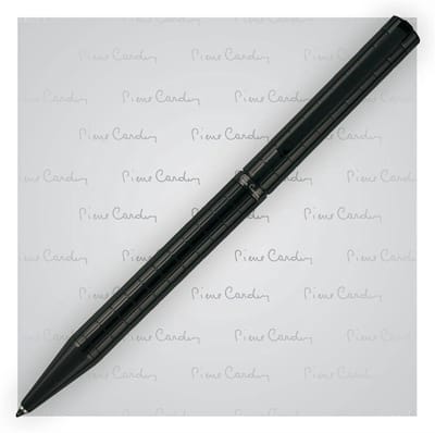 Pierre Cardin Espace Metalen Pen - Zwart, Draaimechanisme