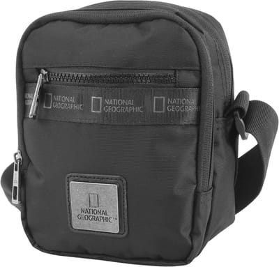 National Geographic Crossbodytas / Schoudertas - New Generation - N04607 - Zwart - Zwart