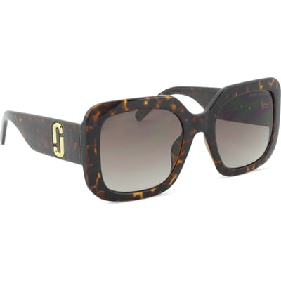 Marc Jacobs MARC 647/S DARK HAVANA/BROWN SHADED 53/21/145 Damenbrillen Zonnebrillen