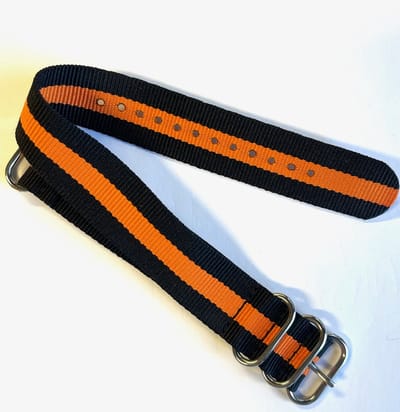 Actie4you® - Nato Strap - Horlogeband - G10 Military Nylon Strap – Horloge Bandje Nylon – Universeel – 18MM – Oranje Zwart