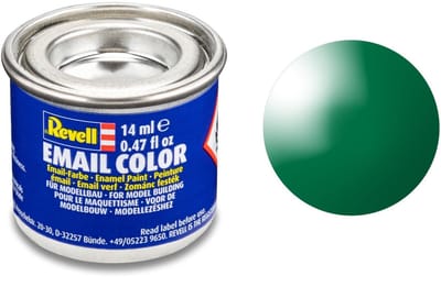 Revell Hobbyverf Enamel verf - #61 Emerald Green - Gloss - RAL6029 - Enamel - Verf potje - 14 ml