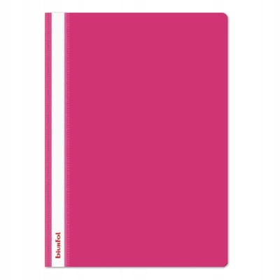 Stevige PP A4 Map, Niet Ophangbaar, Roze
