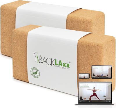 Duurzaam Kurk Yoga Blok met Optimale Grip – Huidvriendelijk en Ecologisch