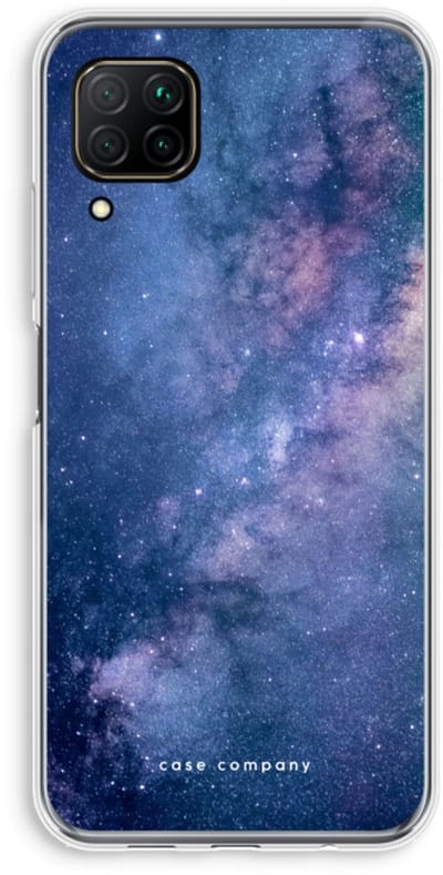 Case Company® - Hoesje geschikt voor Huawei P40 Lite hoesje - Nebula - Soft Cover Telefoonhoesje - Bescherming aan alle Kanten en Schermrand