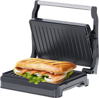 Adler 3052 - Electrische Grill - panini - 1200 watt