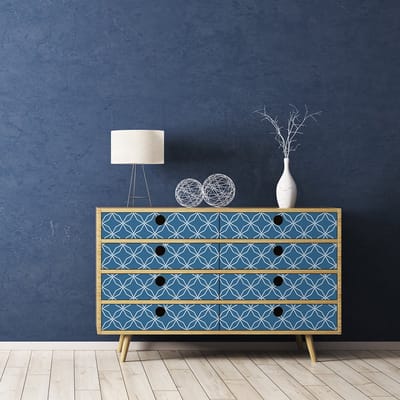 Scandinavische meubelsticker, ethaan, 60 x 90 cm