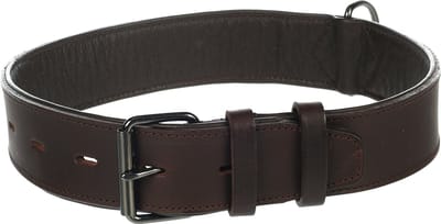 Flamingo Denver Gevoerd;breed - Halsband Honden - Halsband Denver Breed Bruin Xxl 56-73cm 45mm - 1st - 174466 - 1st