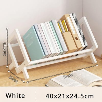 Eenvoudige Bureaublad Boekenplank Tijdschriftenrek Kantoor Documenten Boeken Opslagplank Studenten Economie Stand Utility Organizer Planken