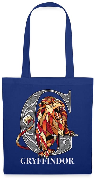 Harry Potter Gryffindor Coat of Arms Monochrome Tas Van Stof Schoudertas